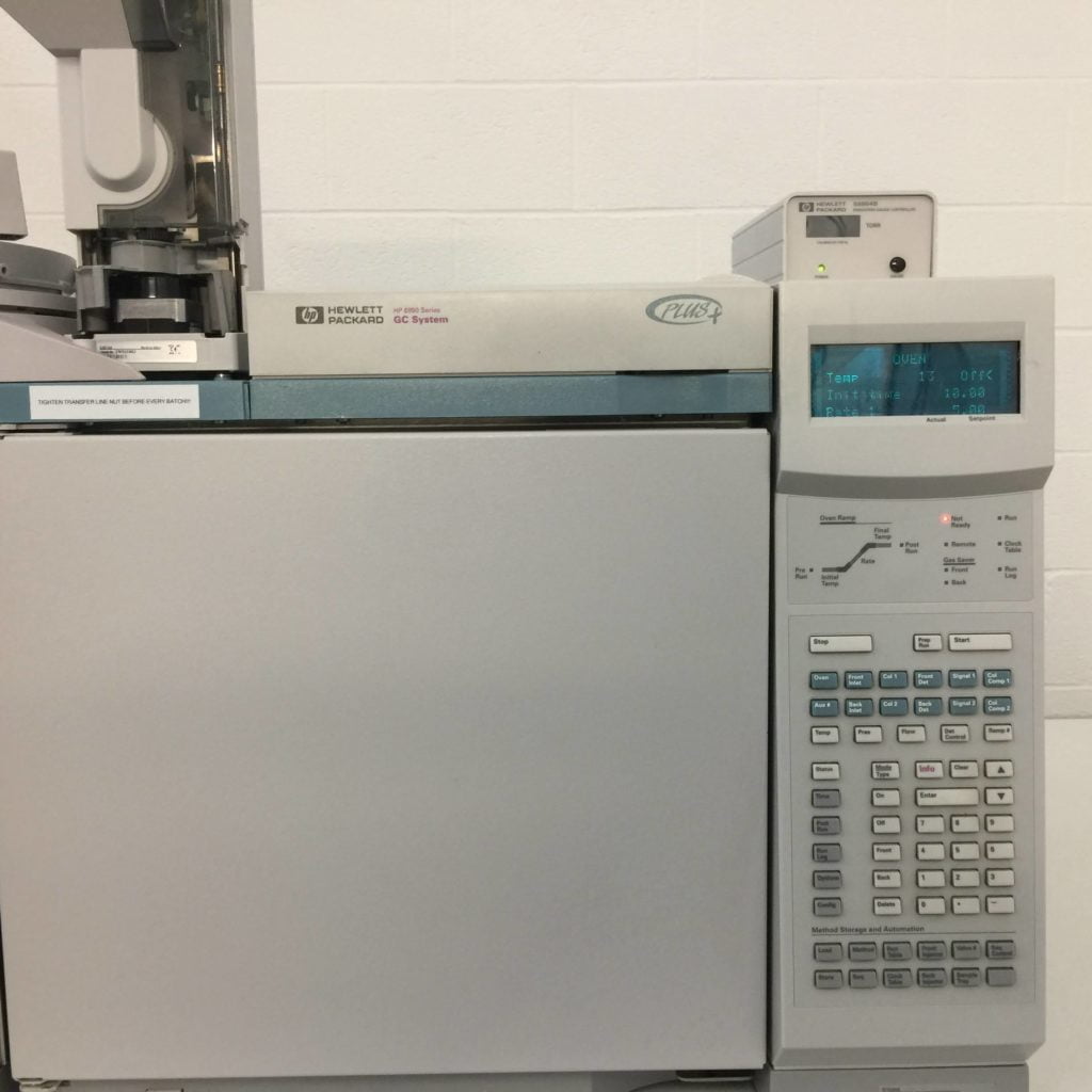 Agilent HP 6890 Series Gas Chromatograph System, 5973 Mass Selective ...