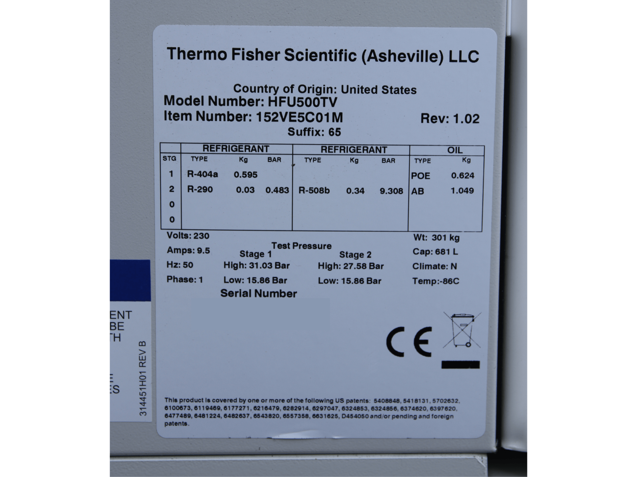 Thermo Scientific Herafreeze Hfu T Series C Freezer Richmond Scientific